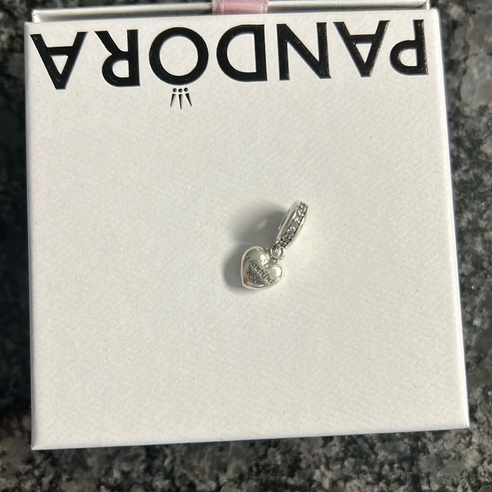 Pandora Charm Locket “My Beautiful Wife, forever and always”